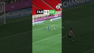 الهدف الثاني لي أولمبيك الدشيرة في مرمى الجيش الملكي