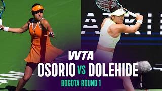 Camila Osorio vs. Caroline Dolehide | 2026 Bogota Round 1 | WTA Match Highlights