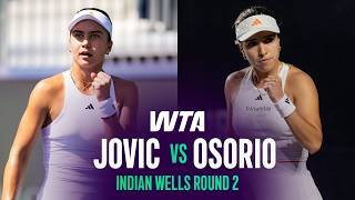 Iva Jovic vs. Camila Osorio | 2026 Indian Wells Round 2 | WTA Match Highlights