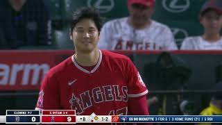 Kody Clemens Strikes Out Shohei Ohtani (Full AB)