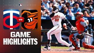 Twins vs. Orioles Game Highlights (3/29/26) | MLB Highlights