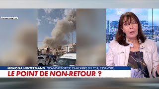 Mémona Hintermann : «Cette guerre s’intensifie, la première journée a été extraordinaire»