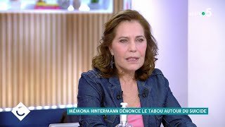 Tabou du suicide : le témoignage bouleversant de Mémona Hintermann - C à Vous - 20/05/2021