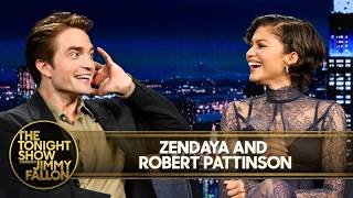 Zendaya & Robert Pattinson Have Conflicting Stories of Meeting, Talk The Drama, Spider-Man & Batman