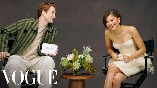Zendaya & Robert Pattinson Ask Rapid-Fire Questions | Off The Cuff | Vogue