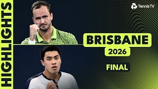 Daniil Medvedev vs Brandon Nakashima For The Title! 🏆 | Brisbane 2026 Final Highlights