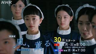 【風、薫る】予告 3月30日放送開始 [主人公] 見上愛 上坂樹里 | 朝ドラ | NHK