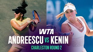 Bianca Andreescu vs. Sofia Kenin  | 2026 Charleston Round 2 | WTA Match Highlights