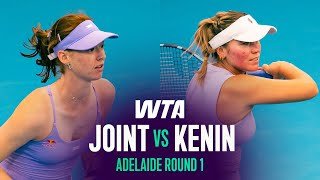 Maya Joint vs. Sofia Kenin | 2026 Adelaide Round 1 | WTA Match Highlights
