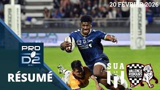 Pro D2 : le résumé de Agen vs Valence-Romans - Journée 21 Saison 2025/26