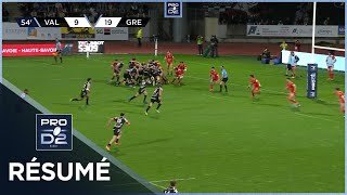 PRO D2 Saison 2024-2025 J25 - Résumé Valence Romans - FC Grenoble Rugby