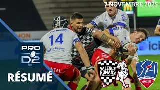 Pro D2 J10 : le résumé de Valence-Romans vs Aurillac - Saison 2025/26