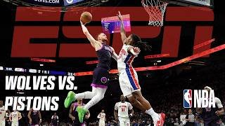 NBA Mini: Minnesota Timberwolves vs. Detroit Pistons | Extended Highlights