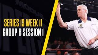 HUGE DARTING NAMES COLLIDE!!!🤩🎯 | Live Darts |  Series 13 Week 11 | Group B Session 1