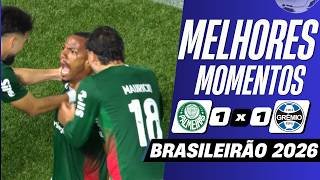 Gol de Marlon Freitas! Palmeiras x Grêmio | Melhores Momentos | Brasileirão 2026