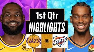 Los Angeles Lakers vs Thunder Full Game Highlights 1st Qtr | Apr 2 | 2026 NBA Highlights