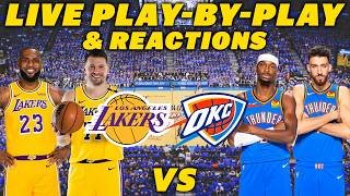 Los Angeles Lakers vs Oklahoma City Thunder | Live Play-By-Play & Reactions