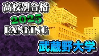 武蔵野大学・高校別合格者数ランキング【2025年度版】