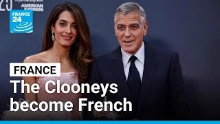 George and Amal Clooney become French after naturalisation process • FRANCE 24 English
