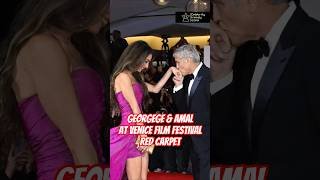 George & Amal Clooney at Venice Film Festival 😍💖 #georgeclooney  #venicefilmfestival