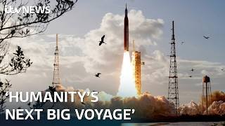 Watch in full - NASA's Artemis II astronauts blast off into space