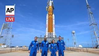 Artemis II launch LIVE: NASA launches moon rocket with four astronauts