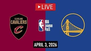 NBA LIVE! Golden State Warriors vs Cleveland Cavaliers | Apr. 3, 2026 | Cavs vs Warriors NBA 2K26