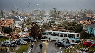 Chaos in Thailand Today! Super Summer Storm Like a Typhoon Destroys Thousand Homes in Vietnam