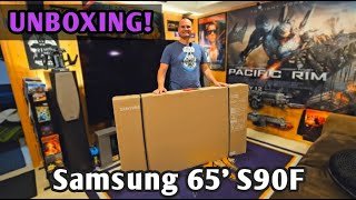 2025 Samsung 65' S90F OLED Unboxing! This Picture Quality is Insane