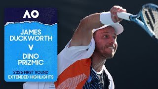 James Duckworth v Dino Prizmic Extended Highlights | Australian Open 2026 First Round