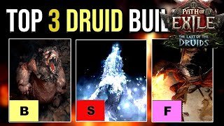 What Are the BEST Druid Builds for POE2 0.4 League Start?