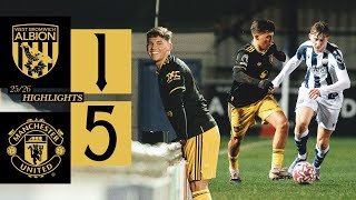 Shea Lacey Hat-Trick! ⚽️3️⃣ | West Brom v Man Utd | U21s Highlights