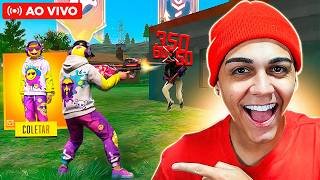 💙 ZERANDO O PASSE!! 💙 FREE FIRE AO VIVO 💙 FREITAS ON