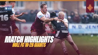 Match Highlights: Giants dominant in Hull victory