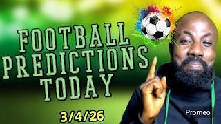 Football Predictions Today | Soccer Predictions Today 3/4/26