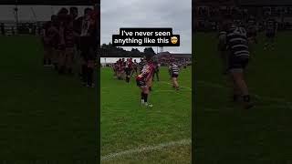Have you ever seen a rugby play like THIS?! 👀