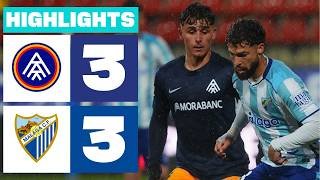 FC ANDORRA 3 - 3 MÁLAGA CF | RESUMEN LALIGA HYPERMOTION