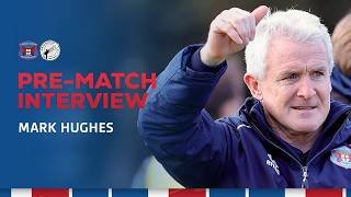 Mark Hughes speaks ahead of the Gateshead clash