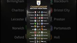 EFL Championship Predictions Today: Massive Matchday Picks & Analysis! ⚽️🔥