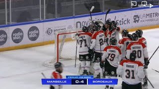 Les Boxers de Bordeaux ont ajouté une 11ème victoire consécutive face à Marseille 23ème journée.
