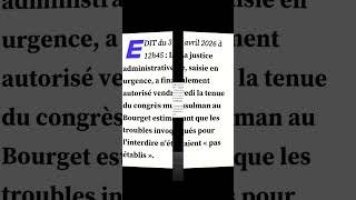 Le rassemblement des musulmans de France aura bien lieu malgré l'arrêté de Nuñez ! #news #yt #shorts