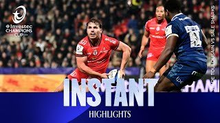 Incredible rugby! | Stade Toulousain v Sale Sharks | Investec Champions Cup Instant Highlights