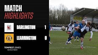Highlights: Darlington 1-0 Leamington - National League North