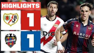 RAYO VALLECANO 1 -  1 LEVANTE UD | RESUMEN LALIGA EA SPORTS