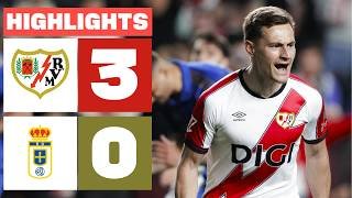 RAYO VALLECANO 3 - 0 REAL OVIEDO | RESUMEN LALIGA EA SPORTS