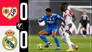 HIGHLIGHTS | Rayo Vallecano 0-0 Real Madrid | LaLiga