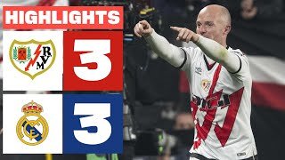 RAYO VALLECANO 3 - 3 REAL MADRID I RESUMEN LALIGA EA SPORTS