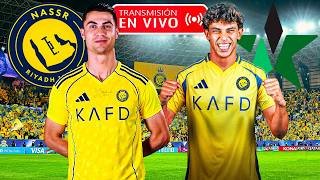 AL NASSR vs AL NAJMA 🔴 EN VIVO con Cristiano Ronaldo por la fecha 27 de Saudi Pro League | REACCIÓN