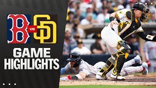 Red Sox vs. Padres Game Highlights (8/9/25) | MLB Highlights