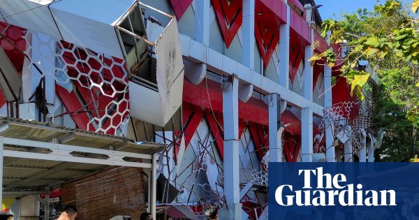 Emergency crews search for survivors after 7.4-magnitude earthquake hits Indonesia – video